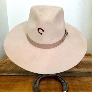 Charlie 1 Horse Felt Hat Tan